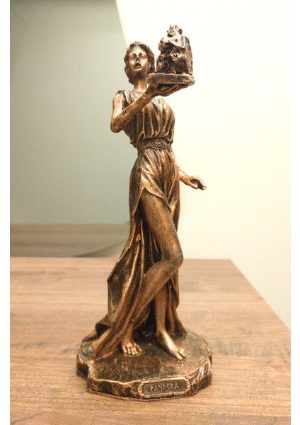 Tasarım Pandora Biblo Heykel Ev Dekor Dekoratif Hediyelik fiyatları