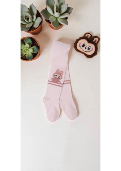 Labubu Kız Çocuk Külotlu Çorap