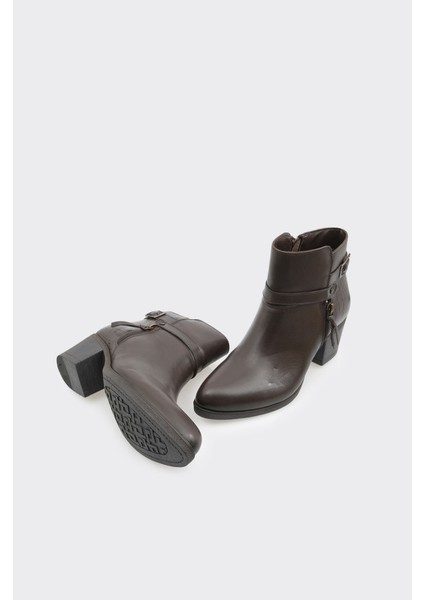 Klasik Hakiki Deri Topuklu Kadın Bot fırsatları