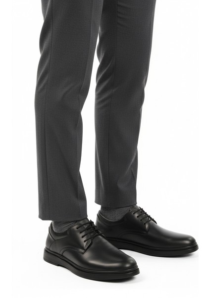 Siyah Hakiki Deri Erkek Günlük Ayakkabı Dsn 2027 M modelleri