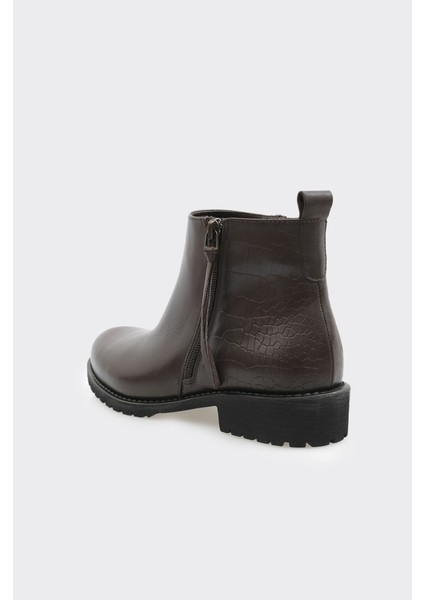 Hakiki Deri Fermuarlı Kadın Bot modelleri