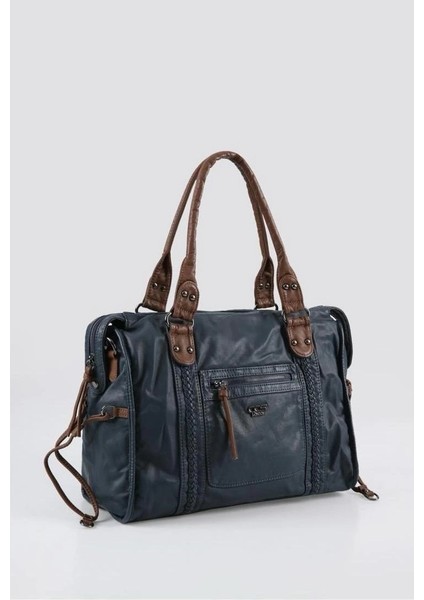 Muert Mavi Cilt Omuz Askılı El Çantası fiyatları