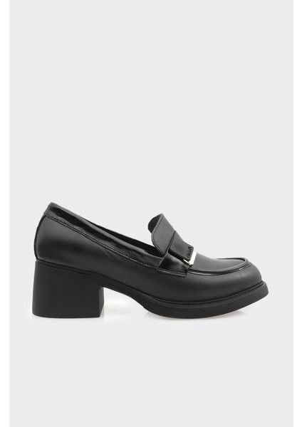 Hakiki Deri Topuklu Kadın Ayakkabı