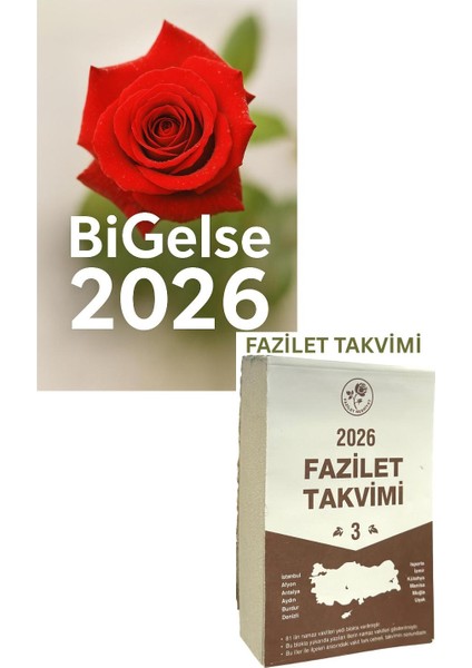 Bigelse 2026 Hayat Rehberimiz Fazilet Blok Takvimi 7 Bölge Yurtiçi