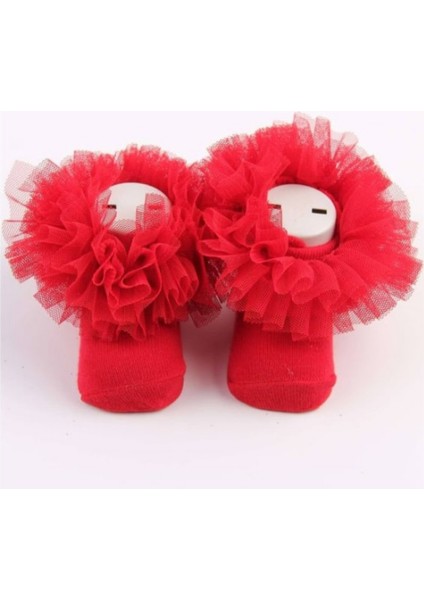 Kız Bebek Tütülü Çorap