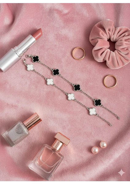 2’li Yonca Çelik Bileklik