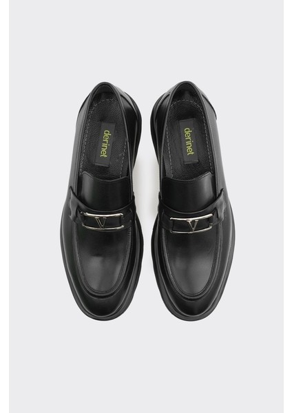 Klasik Hakiki Deri Tokalı Erkek Ayakkabı modelleri