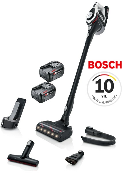 Şarjlı Süpürge Unlimited 8 Gen2 Beyaz Çift Bataryalı 10 Yıl Motor Garantili