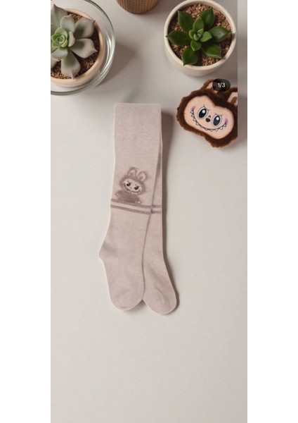 Labubu Kız Çocuk Külotlu Çorap