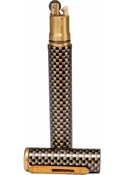 Kalem Şeklinde Benzinli Çakmak – Kamp & Outdoor Için Özel Tasarım | Doldurulabilir Metal Gövde | Sınırlı Sayıda! indirimleri