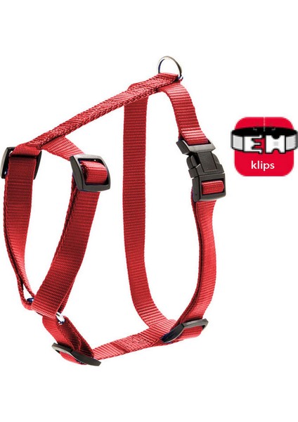 Techmrt Karlıe Basıc Göğüs Tasması M 45-70CM Kırmızı