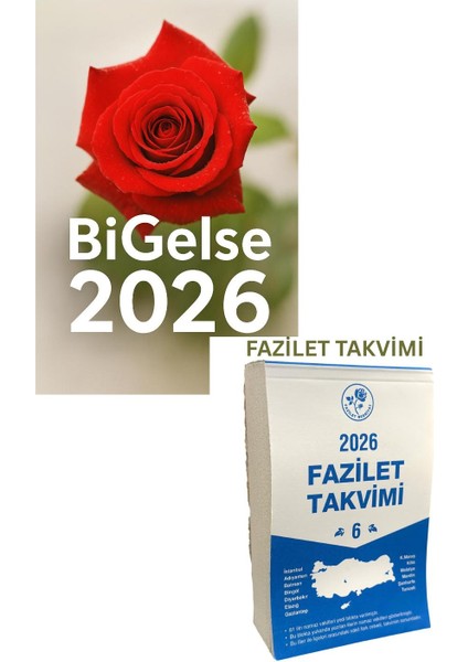 Bigelse 2026 Hayat Rehberimiz Fazilet Blok Takvimi 7 Bölge Yurtiçi