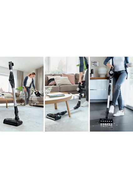 Çift Bataryalı 10 Yıl Motor Garantili Alman Kalitesi LED Başlıklı Başlıklı Süpürge + Bosch Serie 4 Mutfak Robotu indirimleri