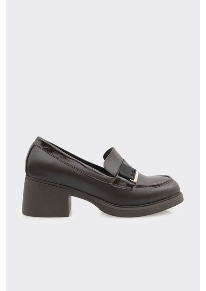 Hakiki Deri Topuklu Kadın Ayakkabı