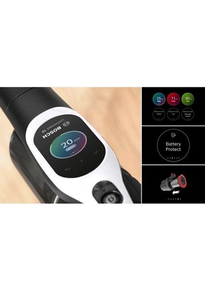 Premium Çift Bataryalı 160DK Temizlik Unlimited 10 Premium BCS104 Şarjlı Dikey Süpürge+ Bosch Serie 4 Mutfak Robotu fırsatları