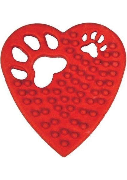 Kalp Şekilli Tırtıklı Evcil Hayvanlar Için Diş Kaşıma Çiğneme Oyuncağı indirimleri