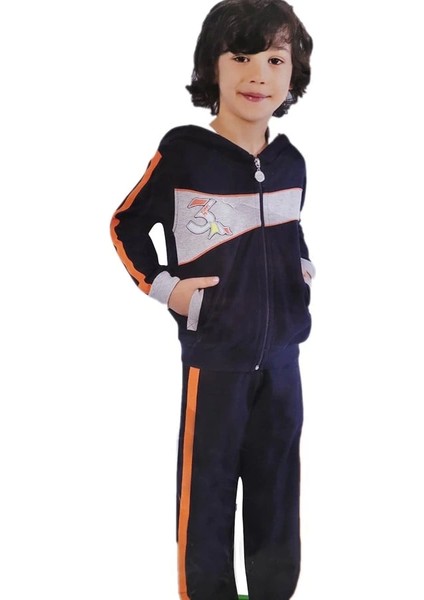 Erkek Çocuk Kapşonlu Eşofman Takımı