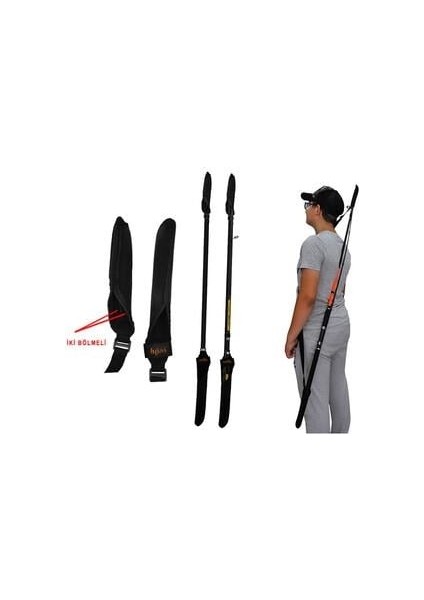 Neopren Spin Kamış Koruma Kılıfı- Bölmeli