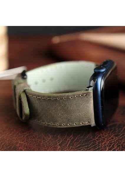 Apple Watch Elit Seri 44-45-46-49(Ultra) Uyumlu Deri Kordon modelleri