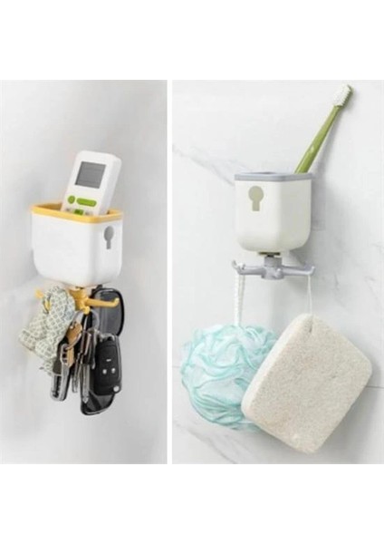 Buffer® Pratik Mutfak Askılığı Organizatör ve Mutfak Düzenleyici Çok Amaçlı Askı indirimleri