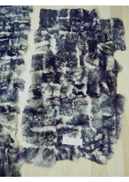 Gerçek Koyun Postundan Toskana Uzun Tüylü, Kalın Tok Duran Rengarenk Halı Seccade