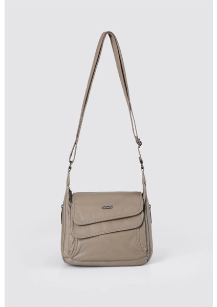 Jelli Vizon Cilt Omuz Çantası