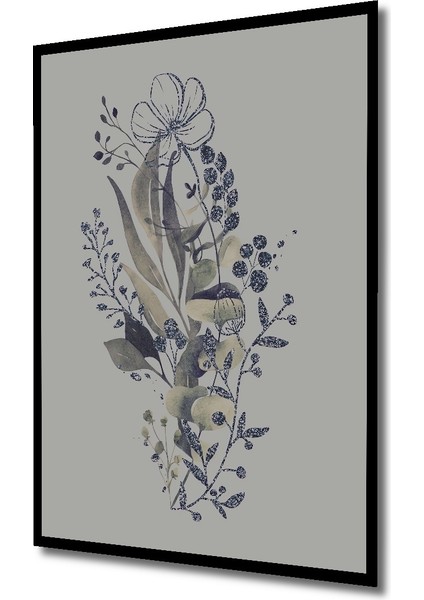 Çerçeve Görünümlü Çiçekli Dekoratif Ahşap Mdf Işyeri Duvar Tablo Dikdörtgen Işyeri Duvar Tablo fiyatları