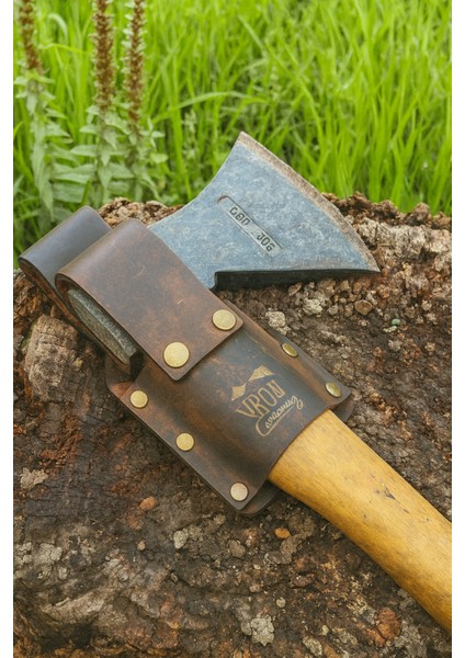 Ironcaravan Deri Balta Askısı-Deri Kamp Balta Taşıma Askısı Küçük ve Orta Tip Baltalar Için