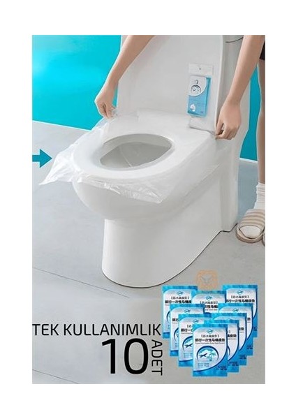 Modacar Klozet Kapağı Kılıfı Hijyenik Seyahat Tek Kullanımlık Klozet WC Örtüsü 10 Adet fiyatları