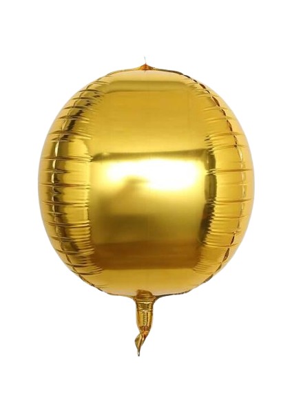 Folyo Balon 22 Inç Küre Altın Gold