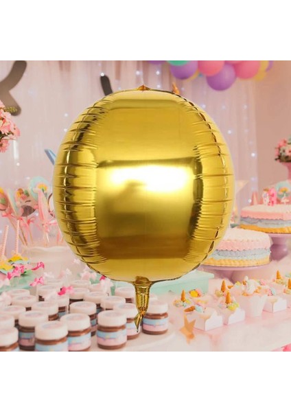 Folyo Balon 22 Inç Küre Altın Gold fiyatları