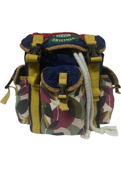 Kaliteli Tek Gözlü Vintage Disayn Unisex Sırt Günlük Okul Gezi Kamp Trekking Çantası Kc Ahtapot Bag fiyatları