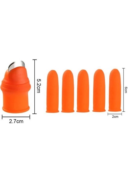 Pratik Baş Parmak Sebze Kesme Ayıklayıcı Erkek L Set fiyatları