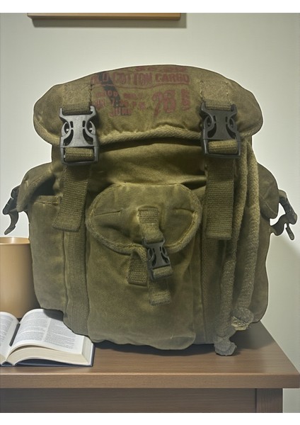 Kaliteli Tek Gözlü Vintage Disayn Unisex Sırt Günlük Okul Gezi Kamp Trekking Çantası Kc Ahtapot Bag