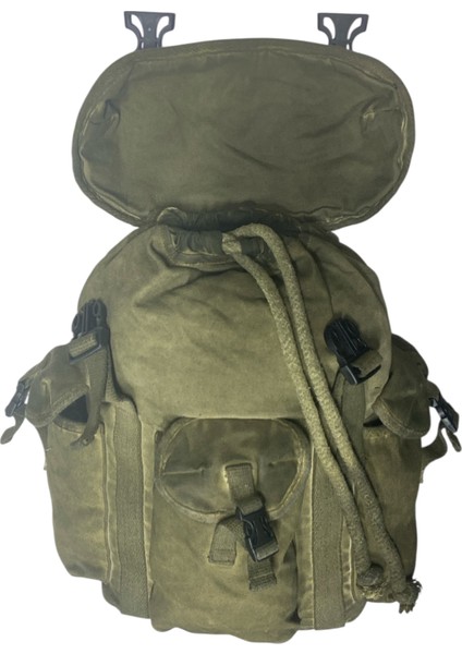Kaliteli Tek Gözlü Vintage Disayn Unisex Sırt Günlük Okul Gezi Kamp Trekking Çantası Kc Ahtapot Bag