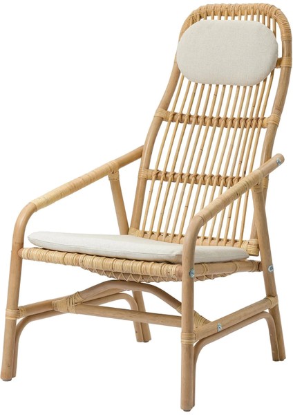 Salnö Rattan Koltuk Rattan Gryttom Minderli