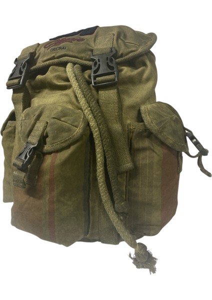 Kaliteli Tek Gözlü Vintage Disayn Unisex Sırt Günlük Okul Gezi Kamp Trekking Çantası Kc Ahtapot Bag fırsatları
