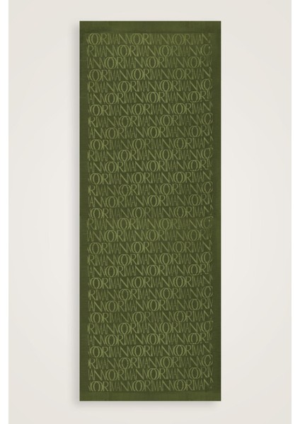 Imza Monogram Bordo Shiny Jakar Şal 70X200 fiyatları