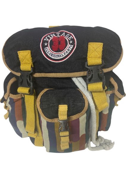 Kaliteli Tek Gözlü Vintage Disayn Unisex Sırt Günlük Okul Gezi Kamp Trekking Çantası Kc Ahtapot Bag modelleri