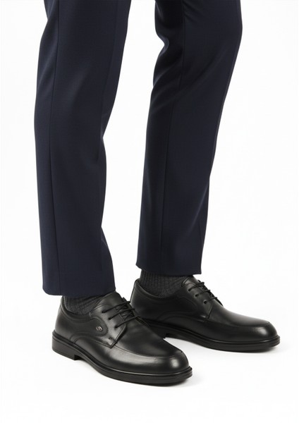 Siyah Hakiki Deri Erkek Günlük Ayakkabı Dsn 2037 M modelleri