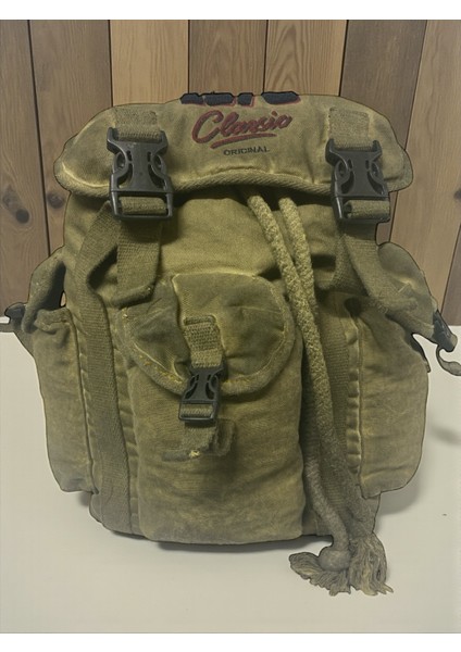 Kaliteli Tek Gözlü Vintage Disayn Unisex Sırt Günlük Okul Gezi Kamp Trekking Çantası Kc Ahtapot Bag