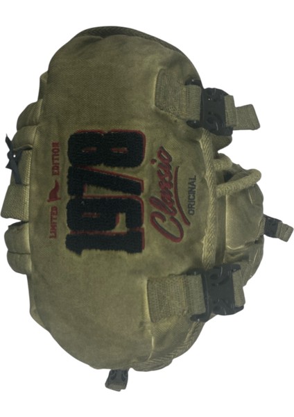 Kaliteli Tek Gözlü Vintage Disayn Unisex Sırt Günlük Okul Gezi Kamp Trekking Çantası Kc Ahtapot Bag