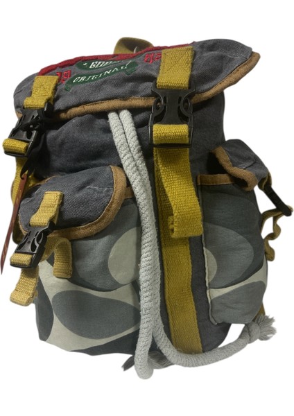 Kaliteli Tek Gözlü Vintage Disayn Unisex Sırt Günlük Okul Gezi Kamp Trekking Çantası Kc Ahtapot Bag fırsatları