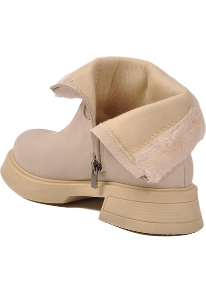 Krem Içi Polarlı Kadın Bot PC-55268 Z fırsatları