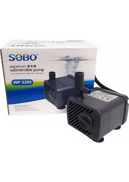 Techmrt Sobo WP-3200 Pompa 300 Lth 5 W