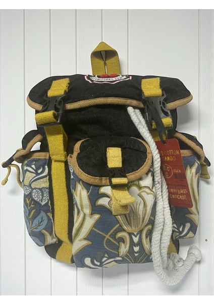 Kaliteli Tek Gözlü Vintage Disayn Unisex Sırt Günlük Okul Gezi Kamp Trekking Çantası Kc Ahtapot Bag