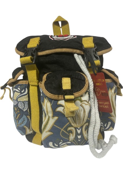 Kaliteli Tek Gözlü Vintage Disayn Unisex Sırt Günlük Okul Gezi Kamp Trekking Çantası Kc Ahtapot Bag fiyatları