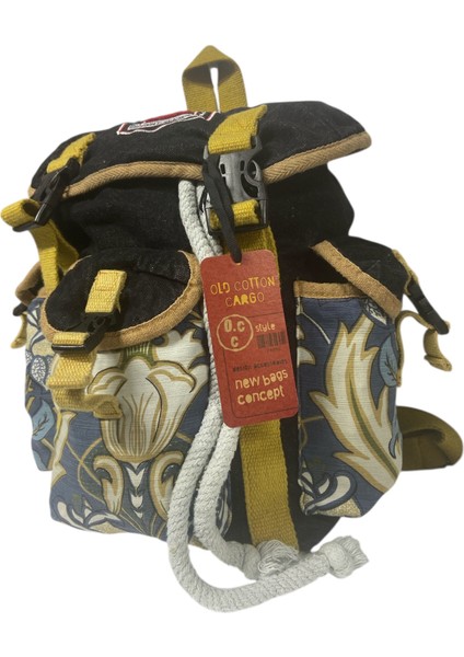 Kaliteli Tek Gözlü Vintage Disayn Unisex Sırt Günlük Okul Gezi Kamp Trekking Çantası Kc Ahtapot Bag fırsatları