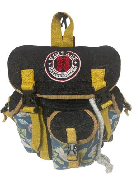 Kaliteli Tek Gözlü Vintage Disayn Unisex Sırt Günlük Okul Gezi Kamp Trekking Çantası Kc Ahtapot Bag modelleri