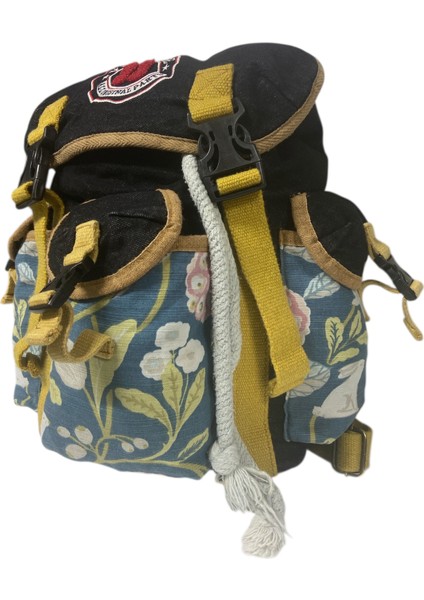 Kaliteli Tek Gözlü Vintage Disayn Unisex Sırt Günlük Okul Gezi Kamp Trekking Çantası Kc Ahtapot Bag fırsatları